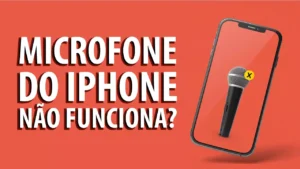 microfone não funciona